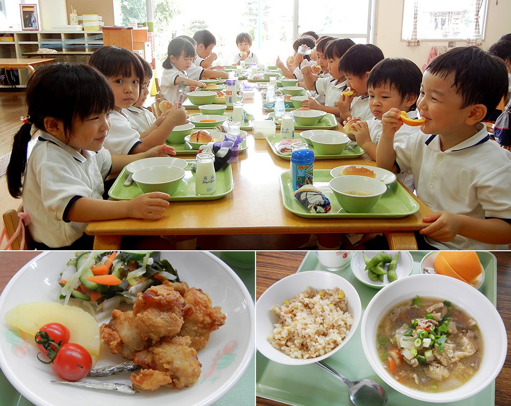 手作り給食とおやつ